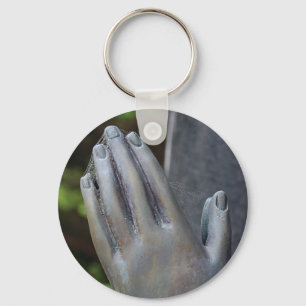 Falln Silent Prayer Key Ring