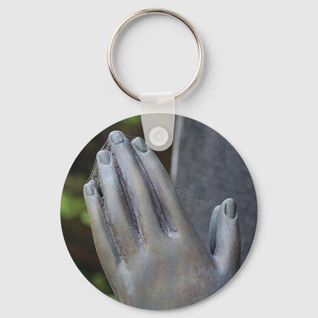 Falln Silent Prayer Key Ring (Front)