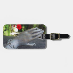 Falln Silent Prayer Luggage Tag