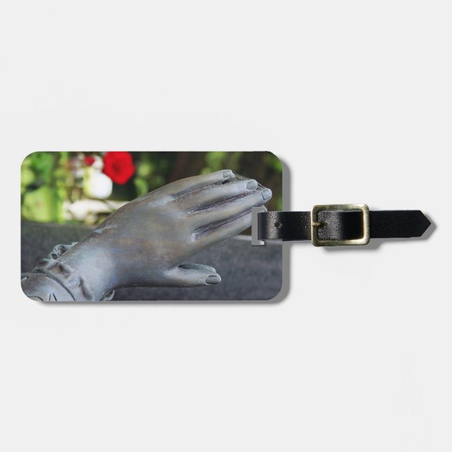 Falln Silent Prayer Luggage Tag (Front Horizontal)