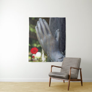 Falln Silent Prayer Tapestry