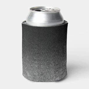 Falln Silver & Black Glitter Gradient Can Cooler
