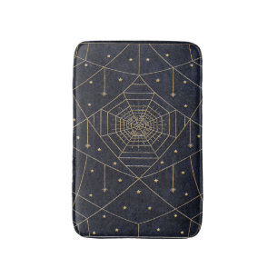 Falln Spider Silk Stars Bath Mat