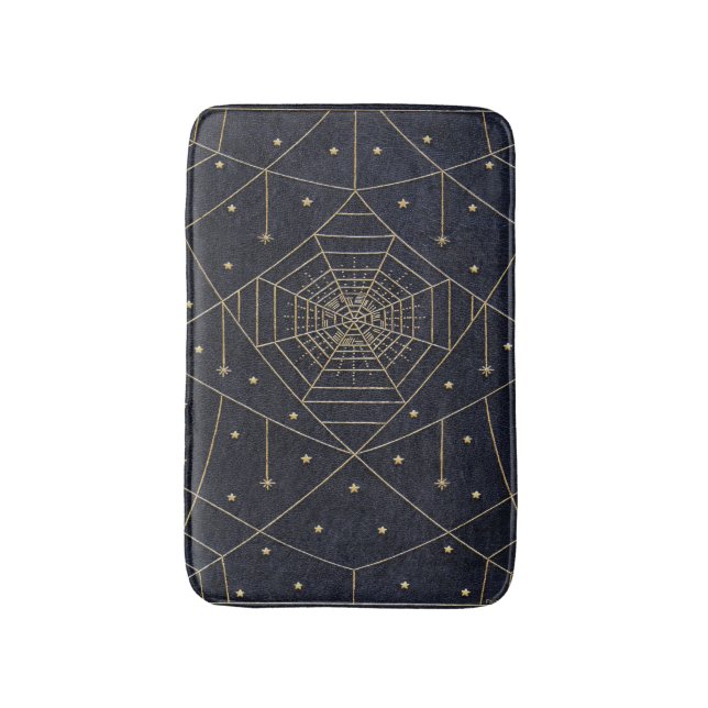 Falln Spider Silk Stars Bath Mat (Front Vertical)