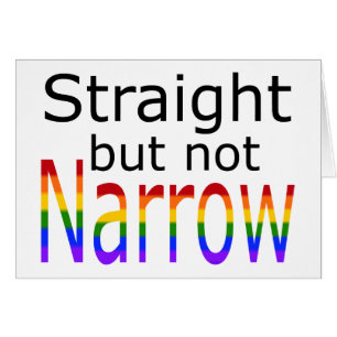 Falln Straight But Not Narrow (black text)
