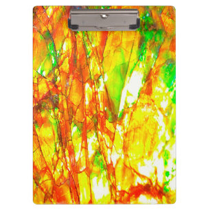 Falln Sunset Ammolite Clipboard