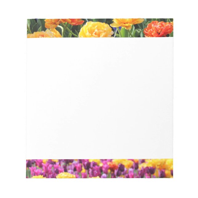 Falln Sunset Floral River Notepad (Front)