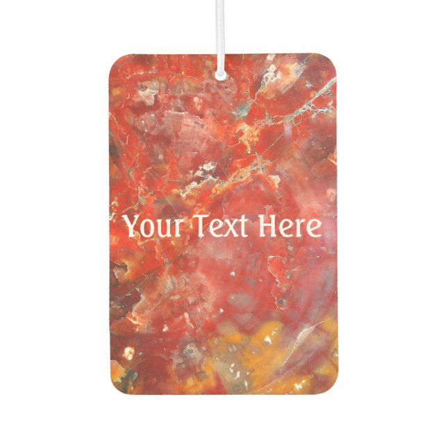 Falln Sunset Splatter Stones Car Air Freshener (Front)