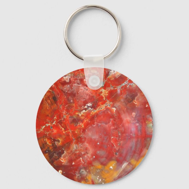 Falln Sunset Splatter Stones Key Ring (Front)