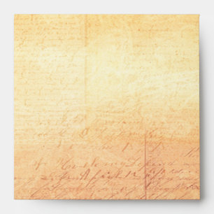 Falln Swirl Framed Aged Paper Envelope