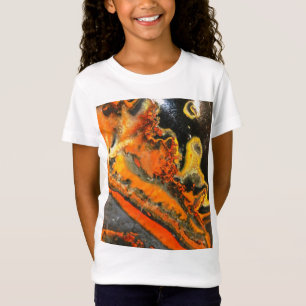 Falln Swirled Orange Stones T-Shirt
