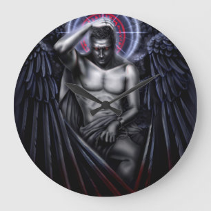 Falln Sympathy For The Devil Large Clock