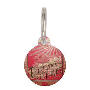 Falln The Star of the Fairies Book Cover Pet Tag