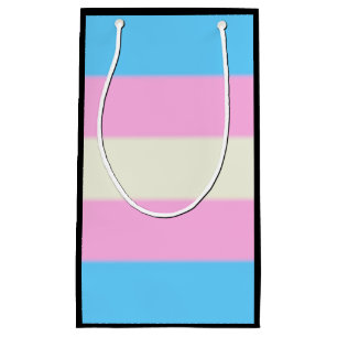 Falln Transgender Pride Flag Small Gift Bag