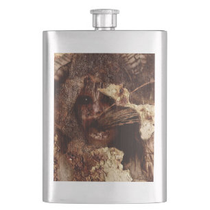 Falln Trapped Within Hip Flask