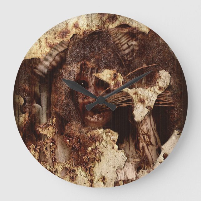 Falln Trapped Within Large Clock (Front)