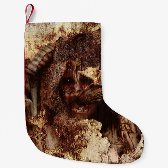 Falln Trapped Within Small Christmas Stocking (Front)