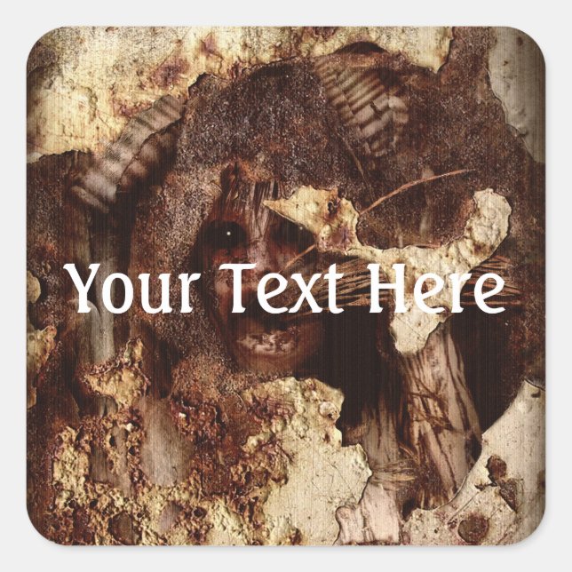 Falln Trapped Within Square Sticker (Front)