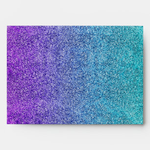 Falln Tropical Dusk Glitter Gradient Envelopes