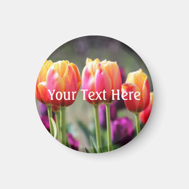 Falln Tulips Aflame Magnet (Front)