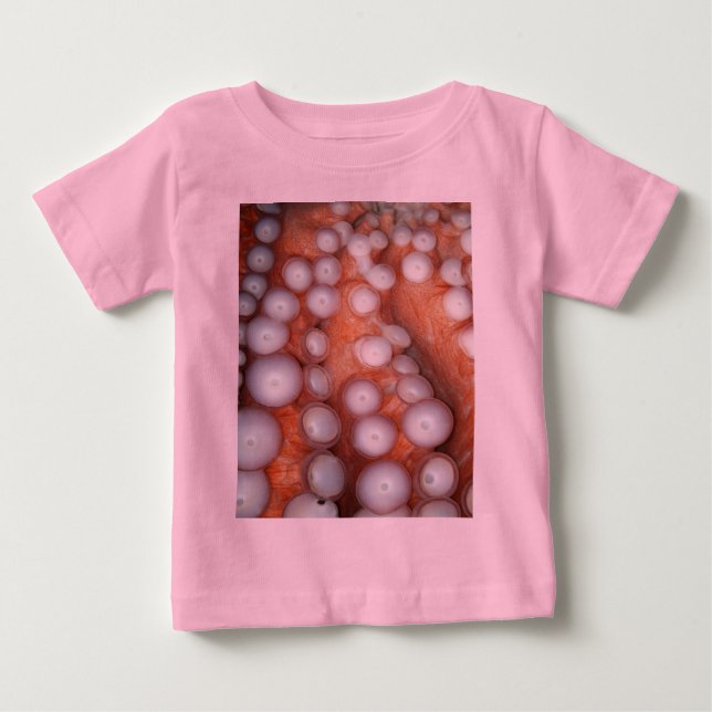 Falln Up Close Octopus Baby T-Shirt (Front)