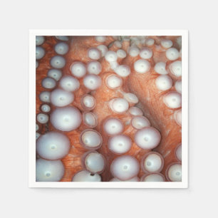 Falln Up Close Octopus Napkin