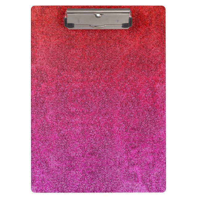 Falln Valentine Glitter Gradient Clipboard (Front)