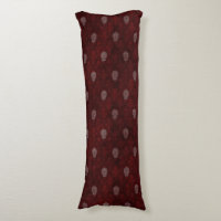 Falln Victorian Skulls Red