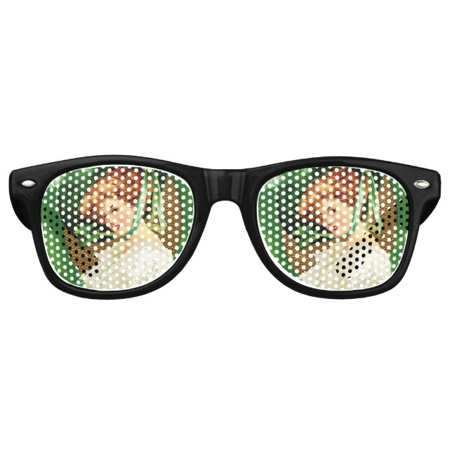 Falln Wearing of the Green Retro Sunglasses (Front)
