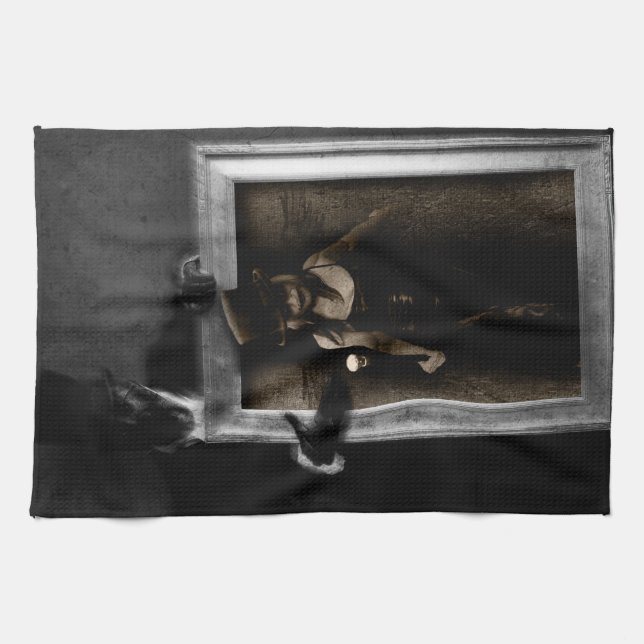 Falln Welcome To My World Tea Towel (Horizontal)