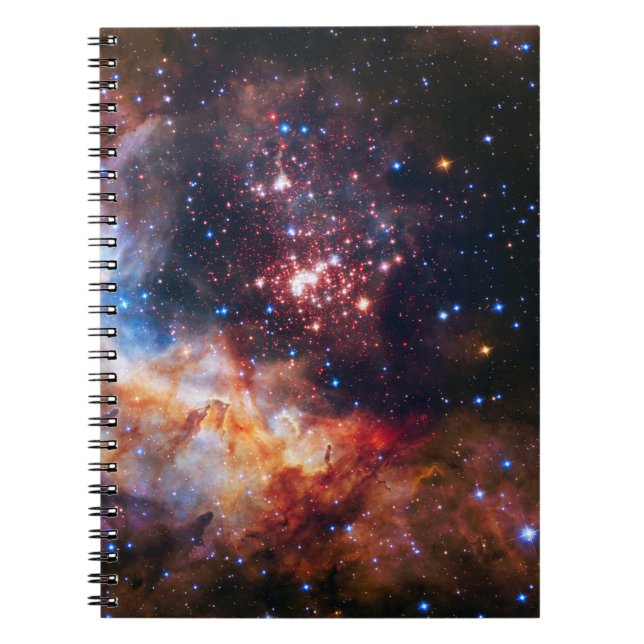 Falln Westerlund Star Field Spiral Notebook (Front)