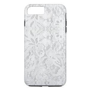 Falln White Lace Case-Mate iPhone Case
