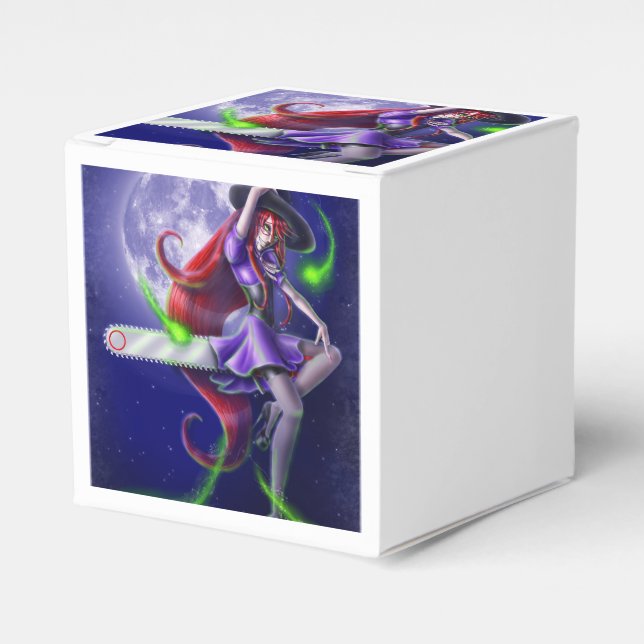 Falln Witchy PinUp Favour Box (Front Side)