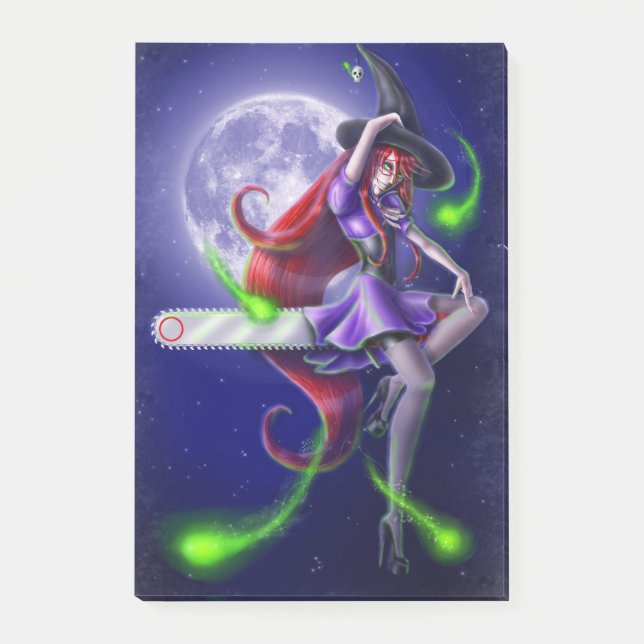 Falln Witchy PinUp Post-it Notes (Front)