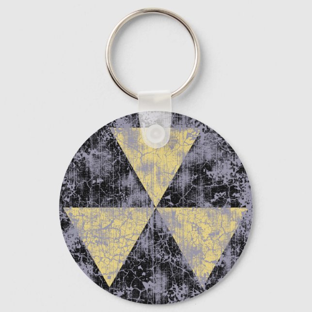 Fallout Shelter-cl-dist Key Ring (Front)