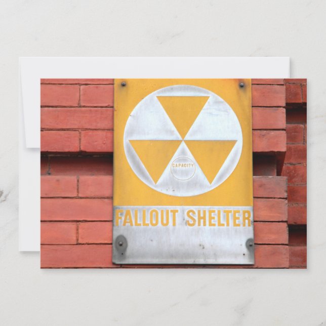 Fallout Shelter Sign (Front)