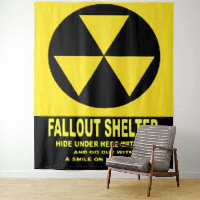 FALLOUT SHELTER TAPESTRY (In Situ)
