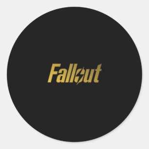 Fallout - Welcome To Fabulous New Vegas  Classic Round Sticker