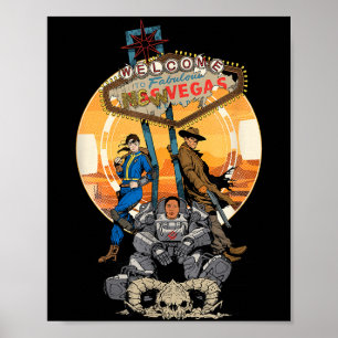 Fallout - Welcome To Fabulous New Vegas  Poster