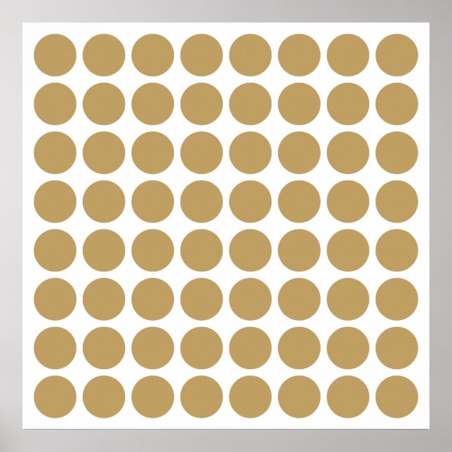 Fallow Neutral Dots Poster (Front)