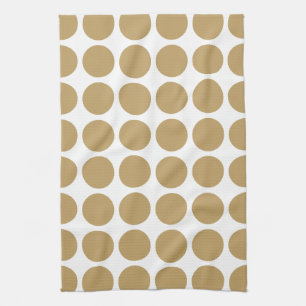 Fallow Neutral Dots Tea Towel