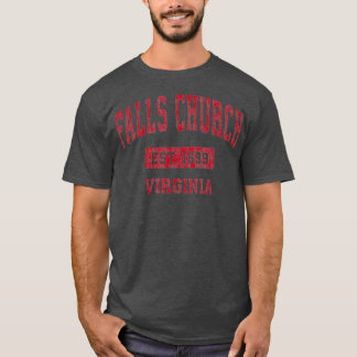 Falls Church Virginia VA Vintage Sports Design T-Shirt