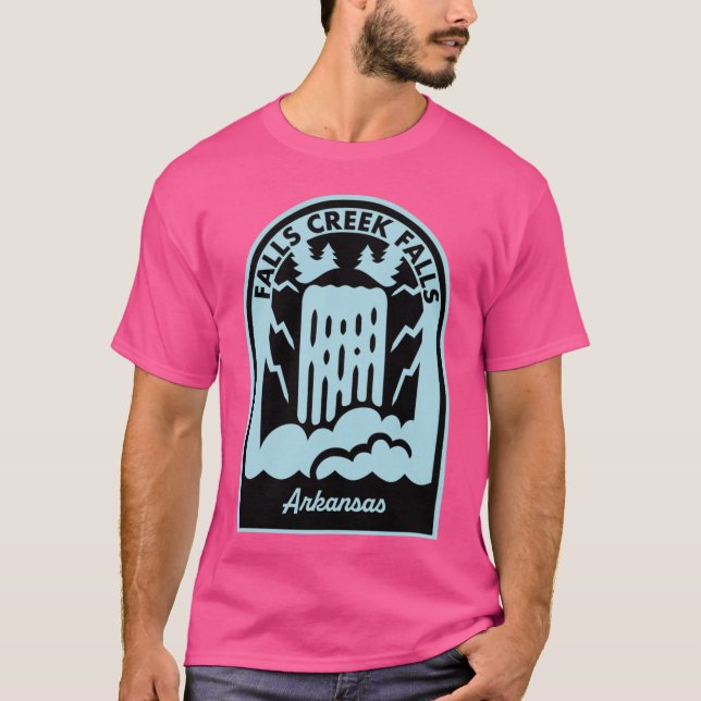 Falls Creek Falls Arkansas T-Shirt (Front)
