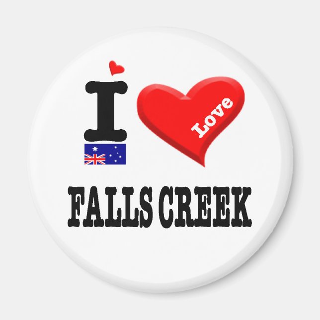 FALLS CREEK - I Love Magnet (Front)