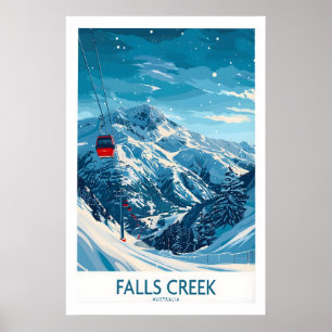 Falls Creek Ski Print - Australia 1