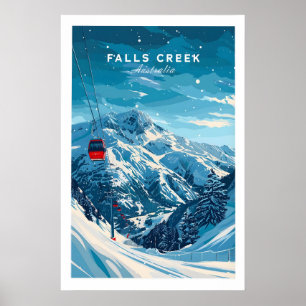 Falls Creek Travel Poster - Australia 1