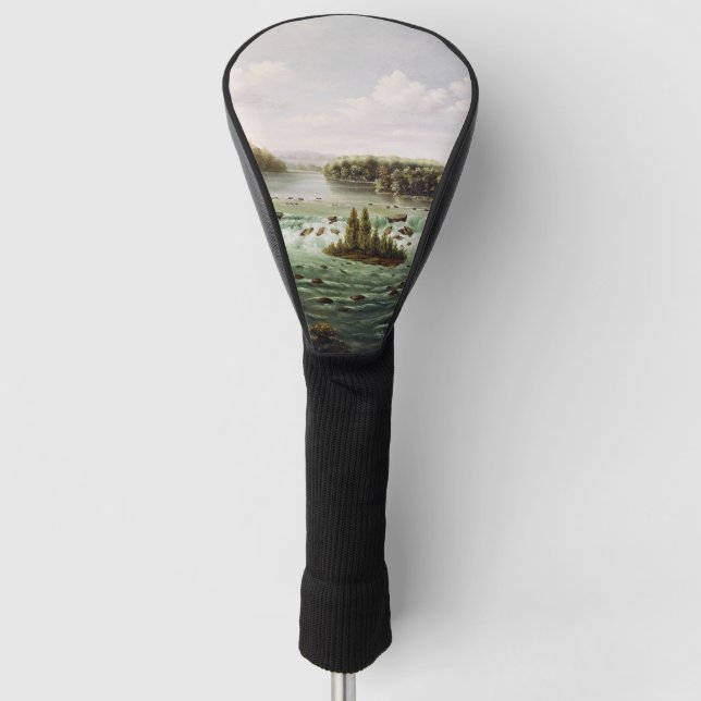 Falls of Saint Anthony by Henry Lewis Golf Head Cover (Front)