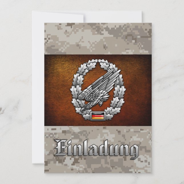 Fallschirmjägertruppe Barettabzeichen (Front)