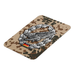 Fallschirmjägertruppe Barettabzeichen Magnet