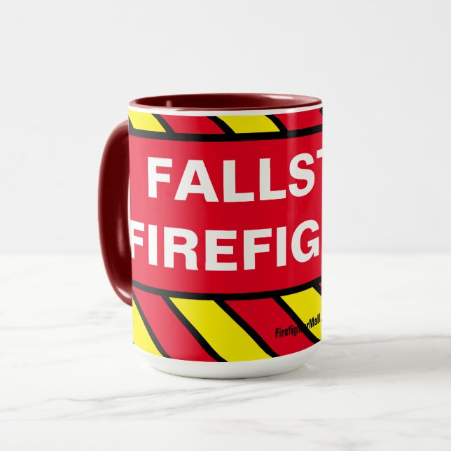 FALLSTON FIREFIGHTER MUG (Front Left)